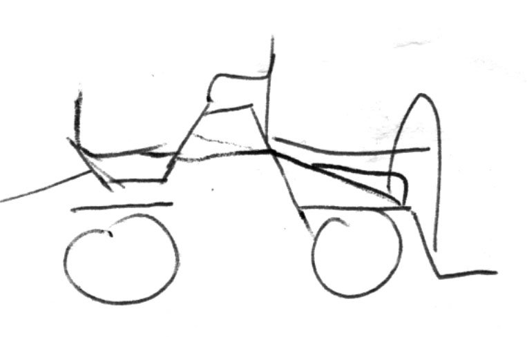 bryczka szkic 4